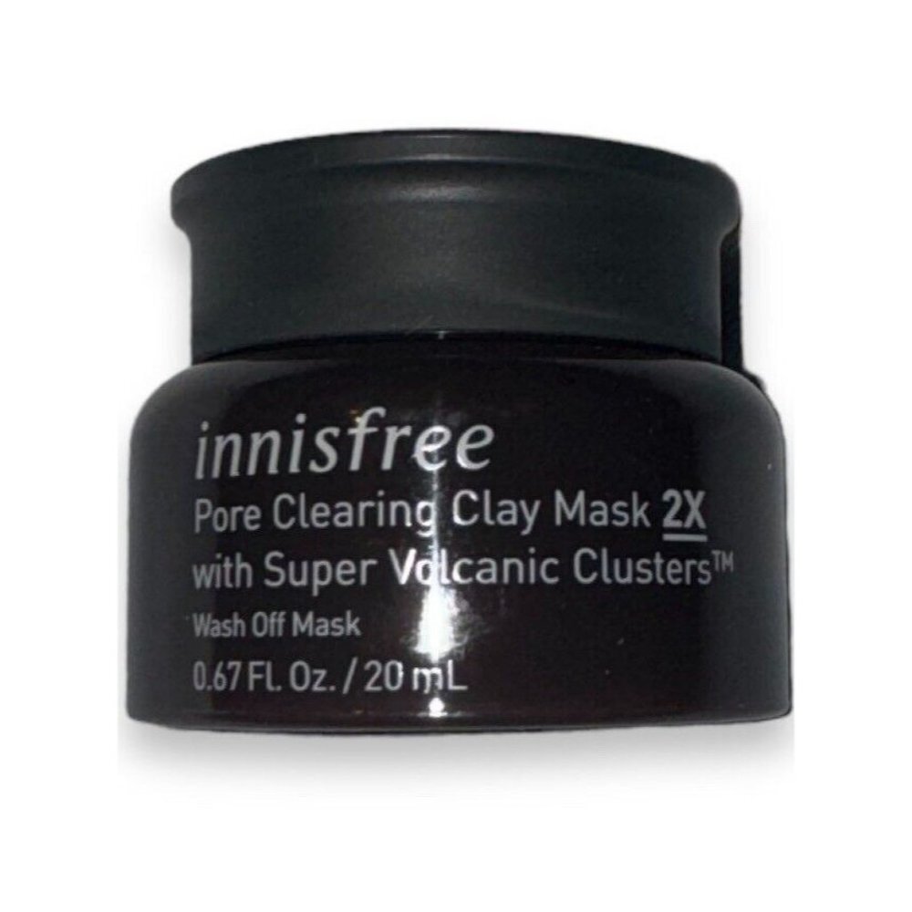 Innisfree Pore Clearing Clay Mask 0.67fl oz/20ml Travel Size New